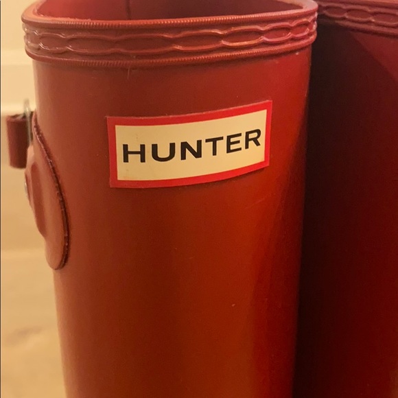 Hunter Boots Tall Red - Picture 4 of 5